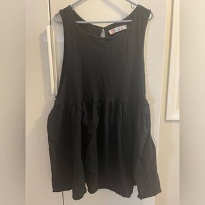 Free People black dress L - I’m Still Obsessed mini dress